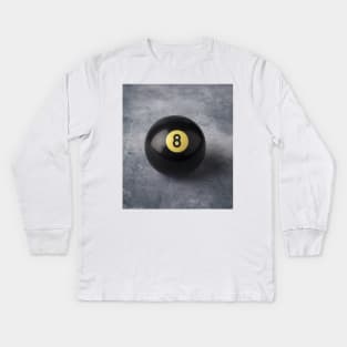 Classic Eight Ball Kids Long Sleeve T-Shirt